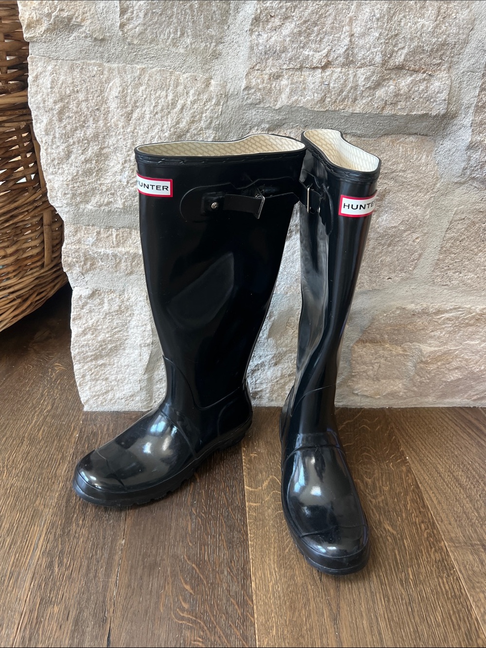 HUNTER Women's Original Tall Gloss Rain Boots